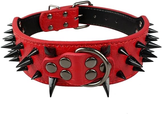 spiked dog harness
